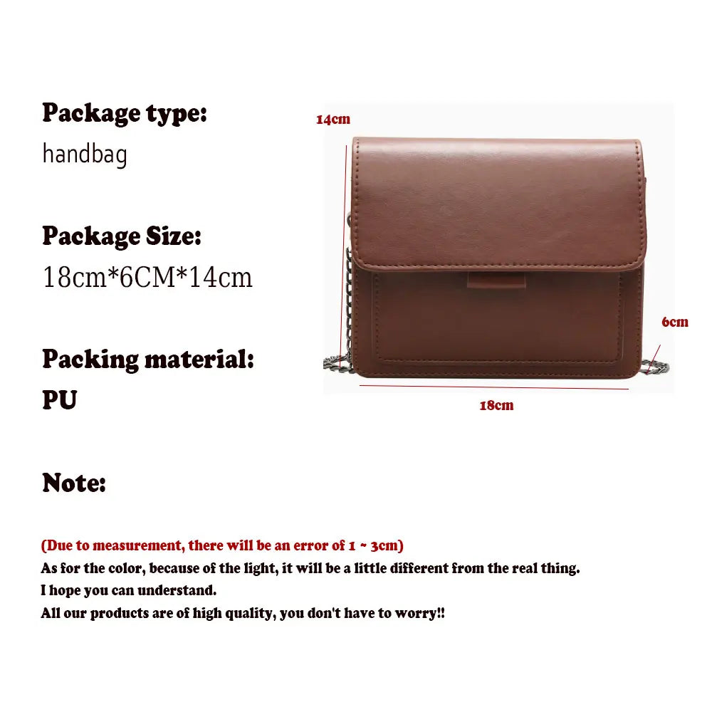 💼✨ Designer PU Leather Luxury Crossbody Bag – Stylish Travel Handbag for Women | Elegant Shoulder &amp; Messenger Flap Bag 🖤