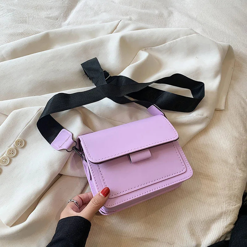 💼✨ Designer PU Leather Luxury Crossbody Bag – Stylish Travel Handbag for Women | Elegant Shoulder &amp; Messenger Flap Bag 🖤